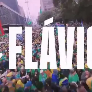 Publicação de Mauro do Atlantico sobre Flávio Bolsonaro em 19/10/2026