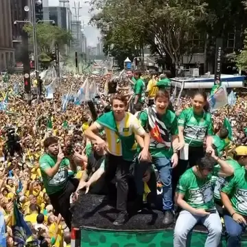 Publicação de Mauro do Atlantico sobre Flávio Bolsonaro em 19/10/2026