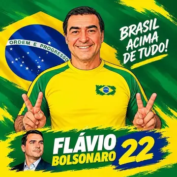 Publicação de Mario Rosa sobre Flávio Bolsonaro em 17/10/2026