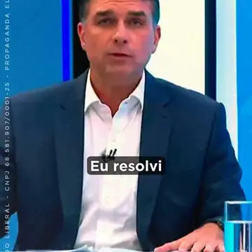 Publicação de Coronel Fabio Candido sobre Flávio Bolsonaro em 18/10/2026