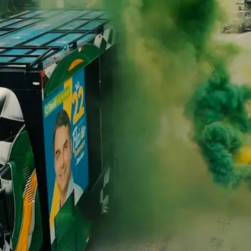Publicação de Gilmar Lagoinha sobre Flávio Bolsonaro em 17/10/2026
