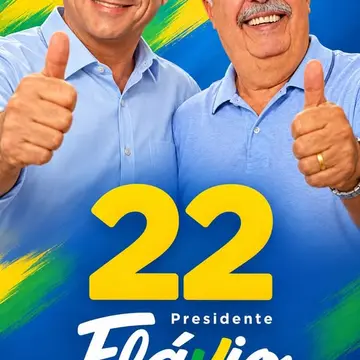 Publicação de Inácio Franco sobre Flávio Bolsonaro em 19/10/2026
