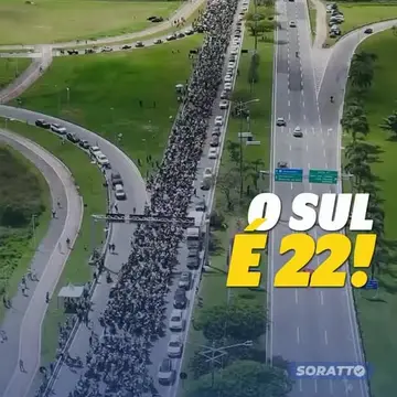 Publicação de Soratto sobre Flávio Bolsonaro em 17/10/2026