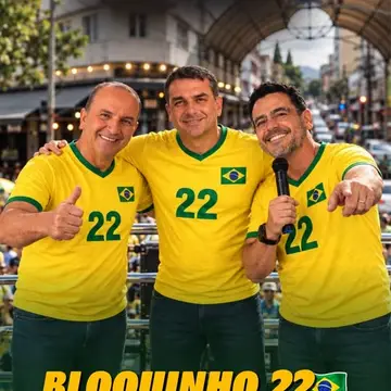 Publicação de Soratto sobre Flávio Bolsonaro em 19/10/2026