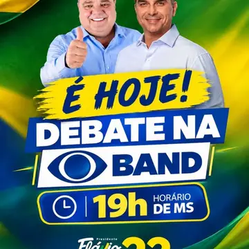 Publicação de Josmail Rodrigues sobre Flávio Bolsonaro em 18/10/2026