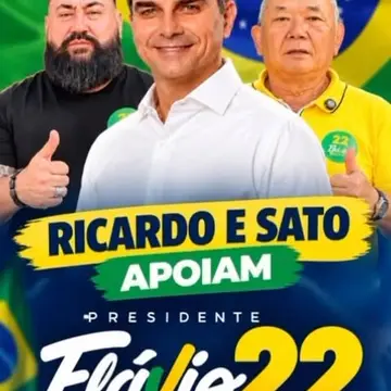 Publicação de Doutor Sato sobre Flávio Bolsonaro em 17/10/2026
