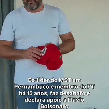 Publicação de Mostarda sobre Flávio Bolsonaro em 18/10/2026