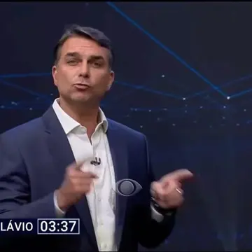 Publicação de Coronel Fabio Candido sobre Flávio Bolsonaro em 19/10/2026