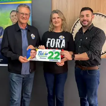 Publicação de Neninho sobre Flávio Bolsonaro em 20/10/2026
