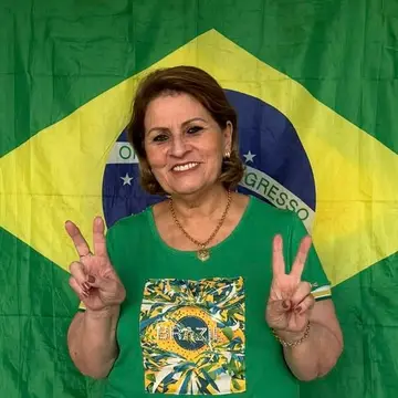 Publicação de Maria Antonieta sobre Flávio Bolsonaro em 17/10/2026