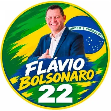 Publicação de Massocco sobre Flávio Bolsonaro em 17/10/2026