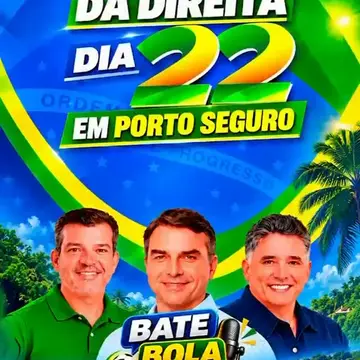 Publicação de Janio Natal sobre Flávio Bolsonaro em 15/10/2026