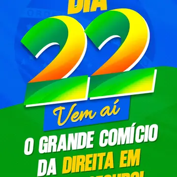 Publicação de Janio Natal sobre Flávio Bolsonaro em 09/10/2026