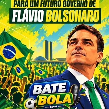 Publicação de Janio Natal sobre Flávio Bolsonaro em 18/10/2026