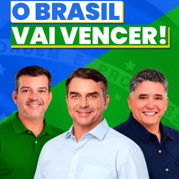 Publicação de Janio Natal sobre Flávio Bolsonaro em 11/10/2026