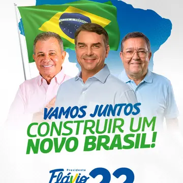 Publicação de Tote Froes sobre Flávio Bolsonaro em 08/10/2026