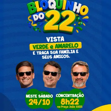 Publicação de Ednaldo Ribeiro sobre Flávio Bolsonaro em 21/10/2026
