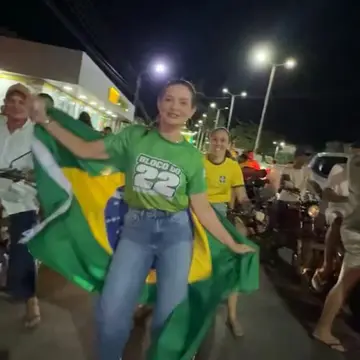 Publicação de Laura Rosa sobre Flávio Bolsonaro em 21/10/2026
