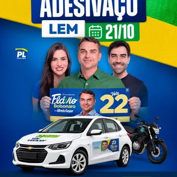 Publicação de Junior Marabá sobre Flávio Bolsonaro em 21/10/2026
