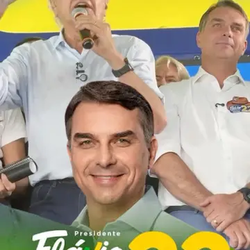 Publicação de Delegado Ricardo Galvão sobre Flávio Bolsonaro em 08/10/2026