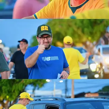 Publicação de Guga sobre Flávio Bolsonaro em 08/10/2026