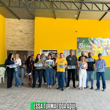 Publicação de Paulo Trabalho sobre Flávio Bolsonaro em 09/10/2026