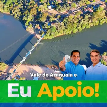 Publicação de João Bang sobre Flávio Bolsonaro em 09/10/2026