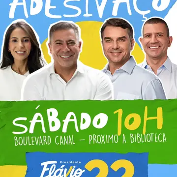 Publicação de Dr Serginho sobre Flávio Bolsonaro em 09/10/2026