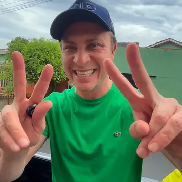 Publicação de Marcelo Palhares sobre Flávio Bolsonaro em 10/10/2026