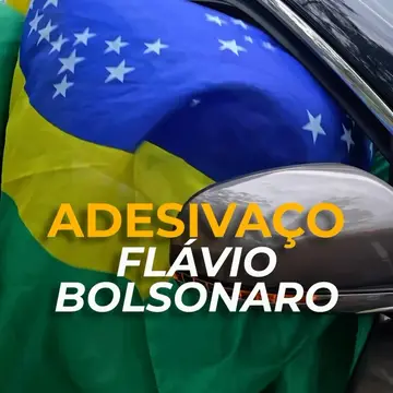 Publicação de Coronel Fabio Candido sobre Flávio Bolsonaro em 11/10/2026