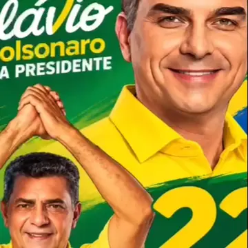 Publicação de Valdir Lemes sobre Flávio Bolsonaro em 11/10/2026