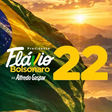 Publicação de Henrique Ezoe sobre Flávio Bolsonaro em 11/10/2026
