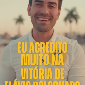 Publicação de Junior Marabá sobre Flávio Bolsonaro em 12/10/2026