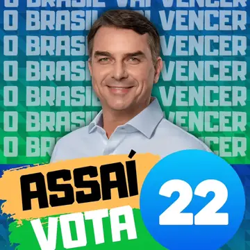 Publicação de Tuti sobre Flávio Bolsonaro em 13/10/2026