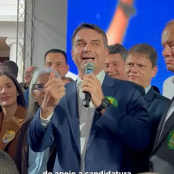 Publicação de Alexandre Serfiotis sobre Flávio Bolsonaro em 13/10/2026