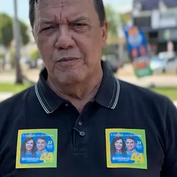 Publicação de Fabion Gomes sobre Flávio Bolsonaro em 13/10/2026