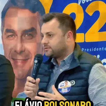 Publicação de Abner Dillmann sobre Flávio Bolsonaro em 13/10/2026