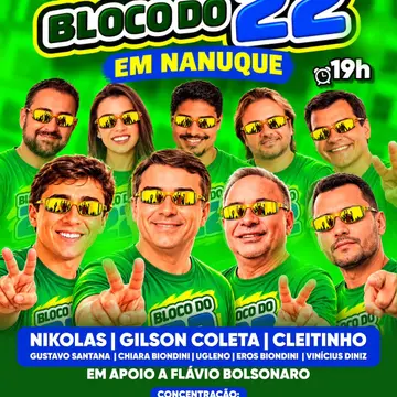 Publicação de Gilson Coleta sobre Flávio Bolsonaro em 14/10/2026