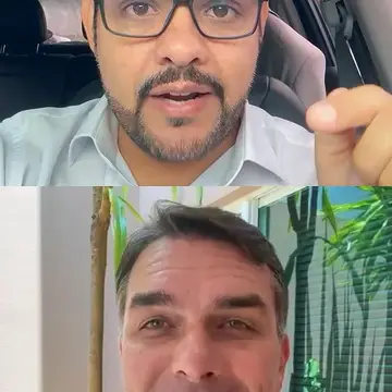 Publicação de Gil Martins sobre Flávio Bolsonaro em 14/10/2026