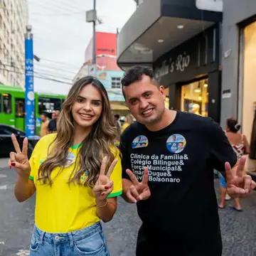 Publicação de Netinho Reis sobre Flávio Bolsonaro em 14/10/2026