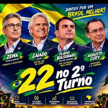 Publicação de Chico Vaca sobre Flávio Bolsonaro em 14/10/2026
