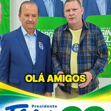 Publicação de Massocco sobre Flávio Bolsonaro em 15/10/2026