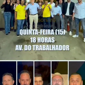 Publicação de Edson Marcusso sobre Flávio Bolsonaro em 15/10/2026