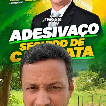 Publicação de Léo Pelanca sobre Flávio Bolsonaro em 15/10/2026