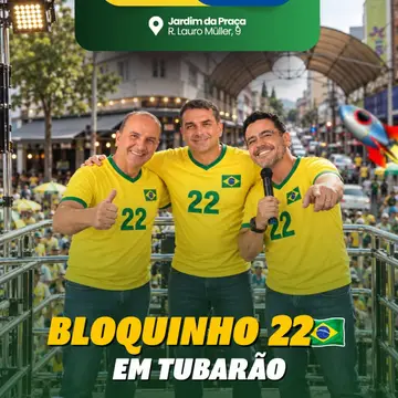 Publicação de Soratto sobre Flávio Bolsonaro em 15/10/2026