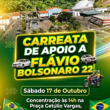 Publicação de Juca Sloboda sobre Flávio Bolsonaro em 15/10/2026