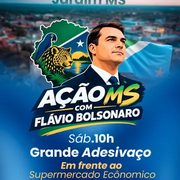 Publicação de Guga sobre Flávio Bolsonaro em 15/10/2026