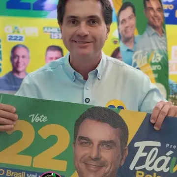 Publicação de Dr Luis Otávio sobre Flávio Bolsonaro em 15/10/2026