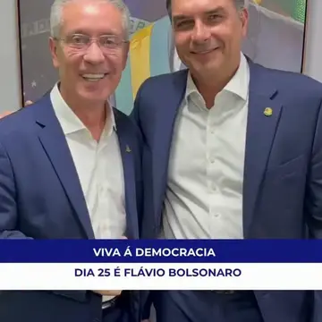 Publicação de Airton Souza sobre Flávio Bolsonaro em 15/10/2026