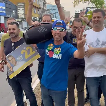 Publicação de Furlani sobre Flávio Bolsonaro em 15/10/2026